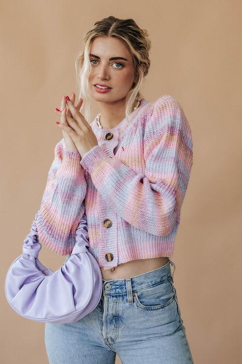 She's All That Cardigan // Lavender